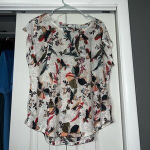 Rachel Zoe linen shirt